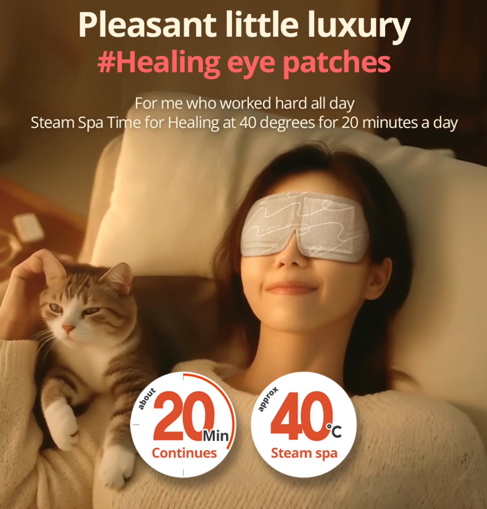 MegRhythm Steam Eye Mask — Pack of 5