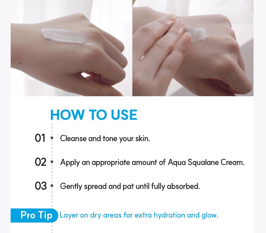 S.NATURE Aqua Squalane Moisturizing Cream — Double Set